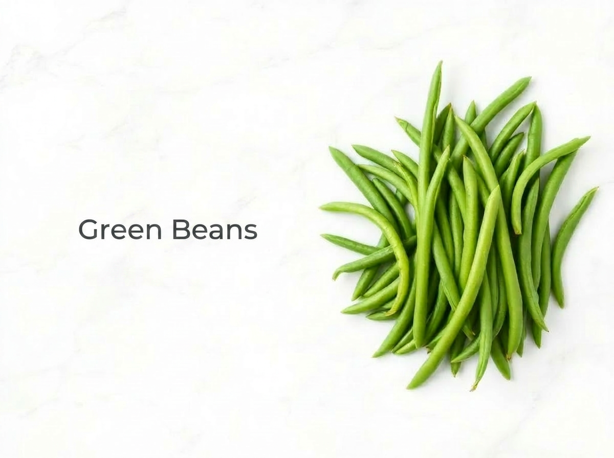 Ingredients for Air-Fryer Green Bean Fries