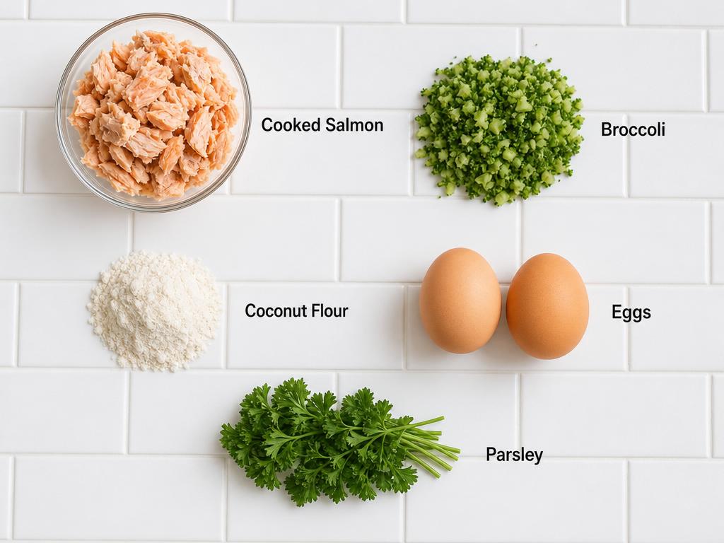 Ingredients for Air Fryer Salmon Patties For Dogs