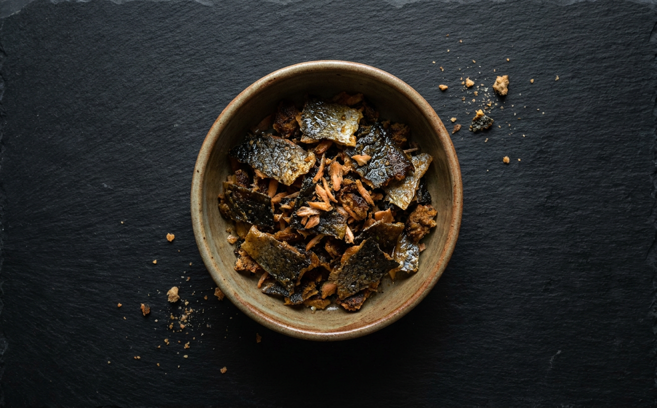 Air Fryer Salmon Skin Dog Treats, homemade dog recipe