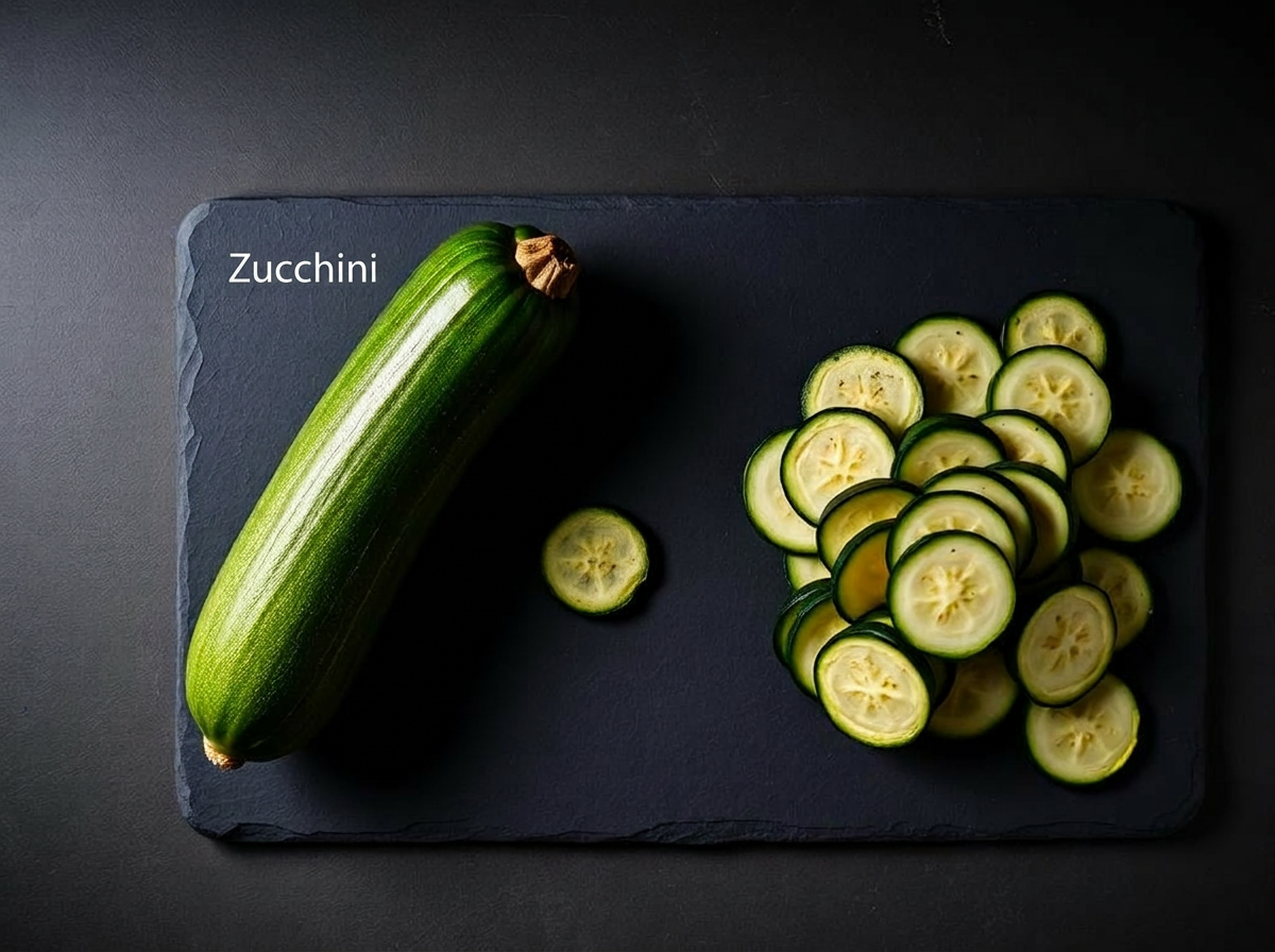 Ingredients for Air-Fryer Zucchini Chips