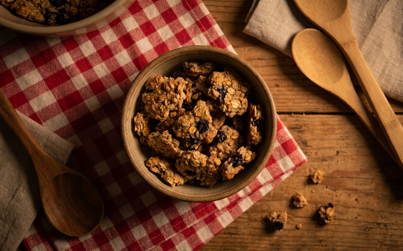 Baked Blueberry Treats for Dogs, homemade dog recipe