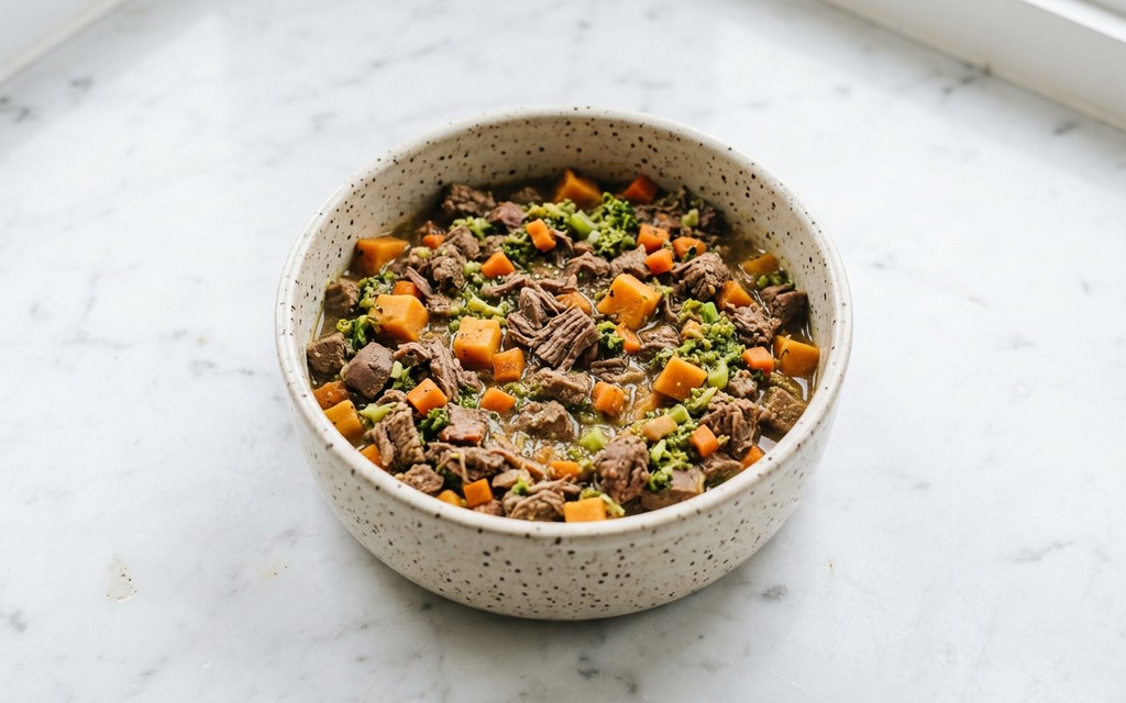 Beef Stew for Dogs, homemade dog recipe