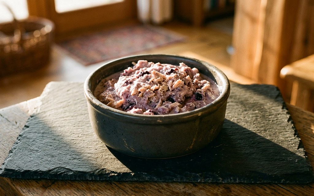 Blueberry Dog Ice Cream Recipe, homemade dog recipe