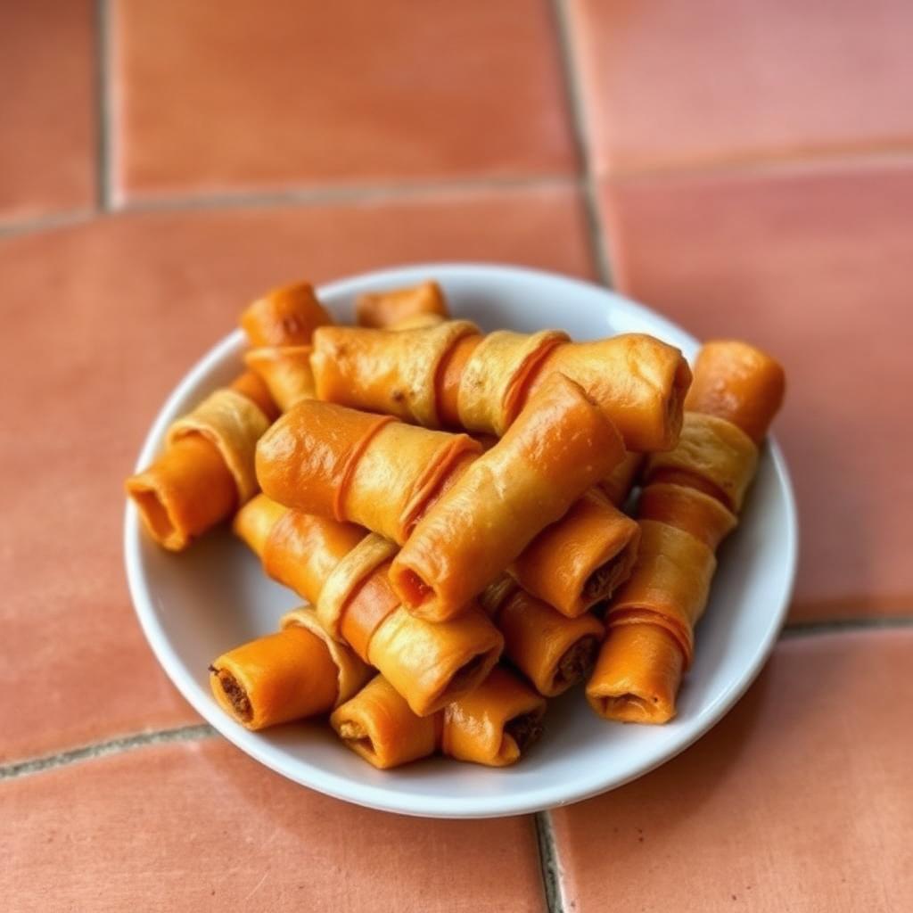 Chicken Wrapped Sweet Potato Dog Treats, homemade dog recipe