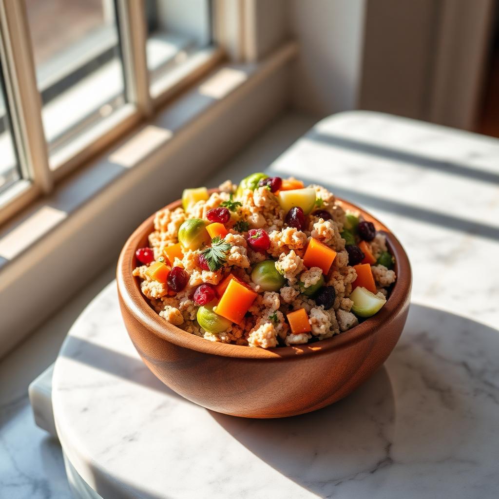 Christmas Dinner for Dogs, homemade dog recipe