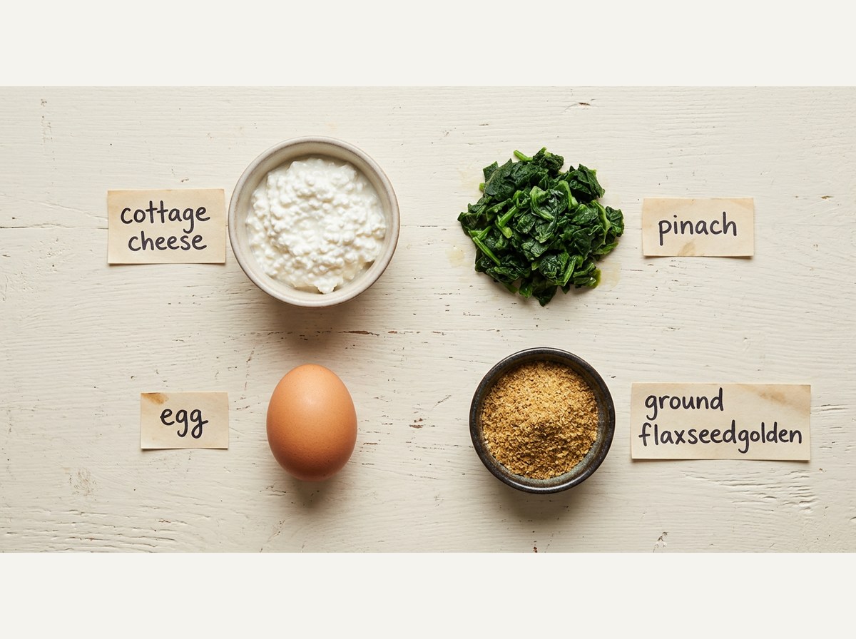 Ingredients for Cottage Cheese Dog Treats