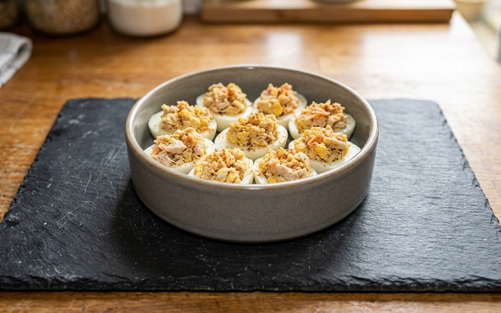 Deviled Eggs For Dogs, homemade dog recipe