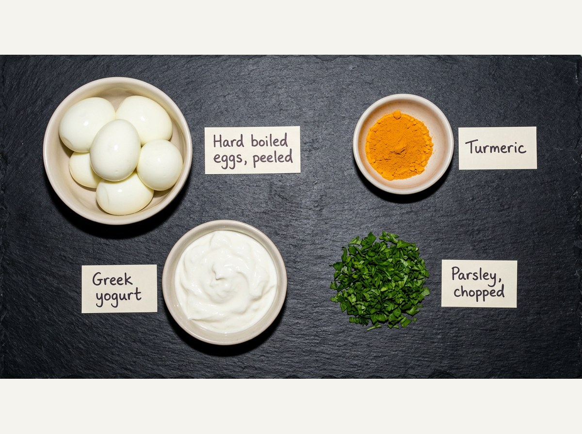 Ingredients for Deviled Eggs For Dogs