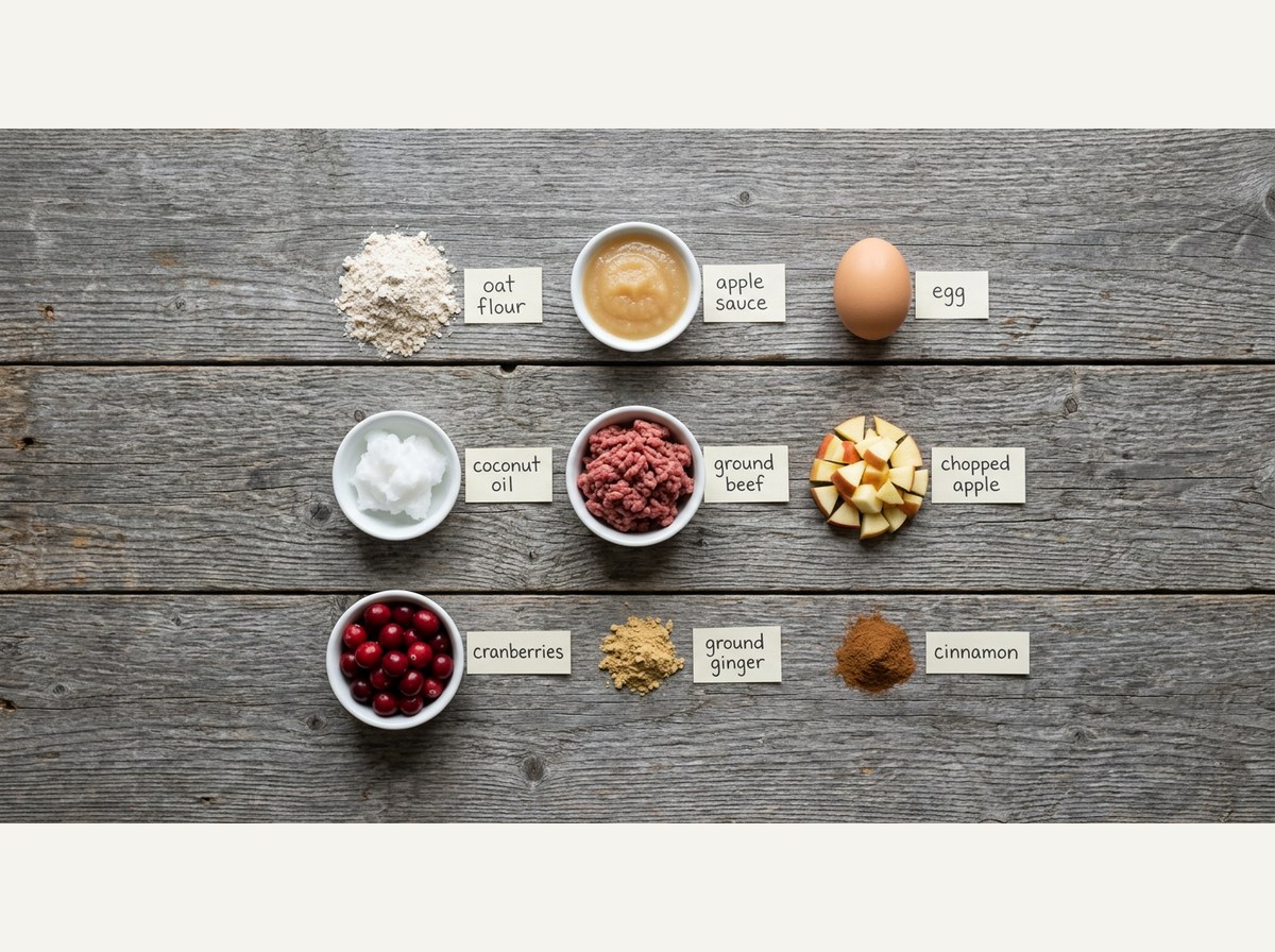 Ingredients for Dog Mince Pies