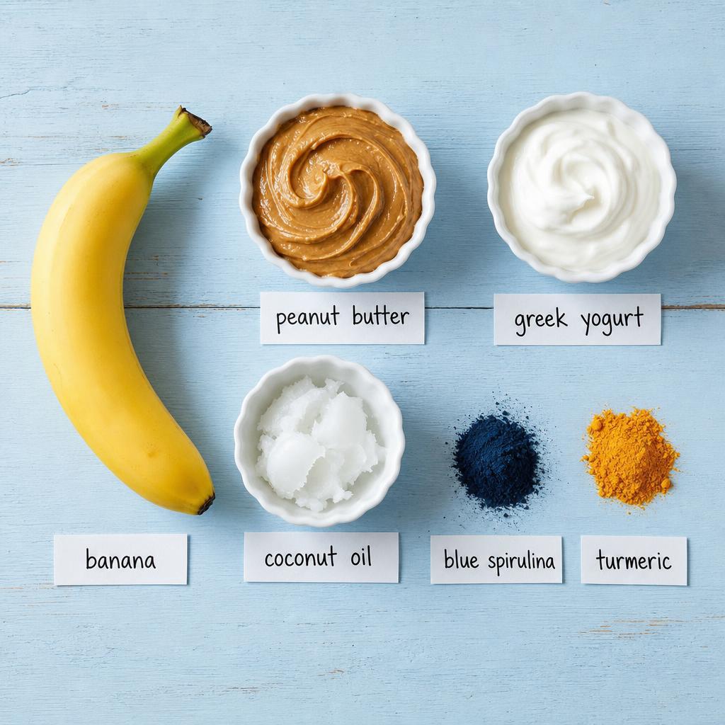 Ingredients for Frozen Easter Dog Treats
