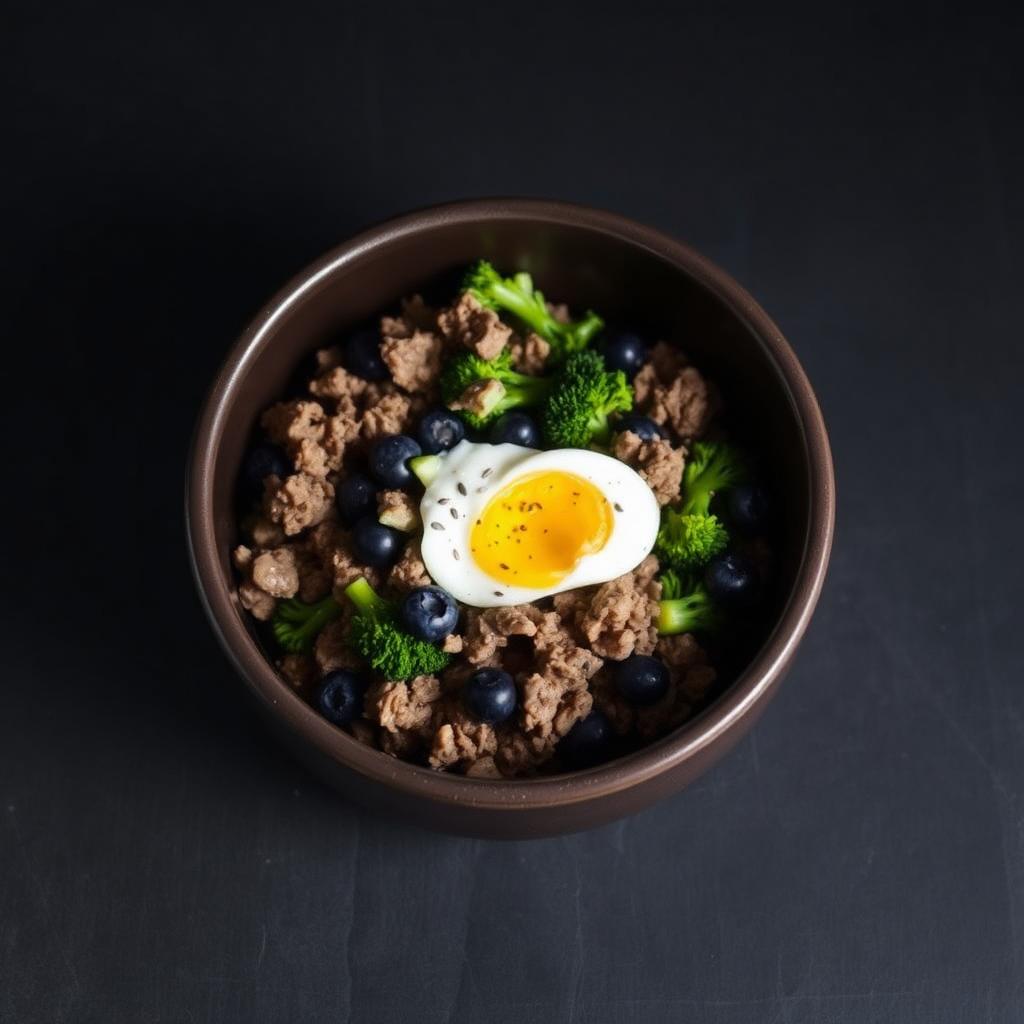 Easy Healthy Ground Lamb for Dogs, homemade dog recipe