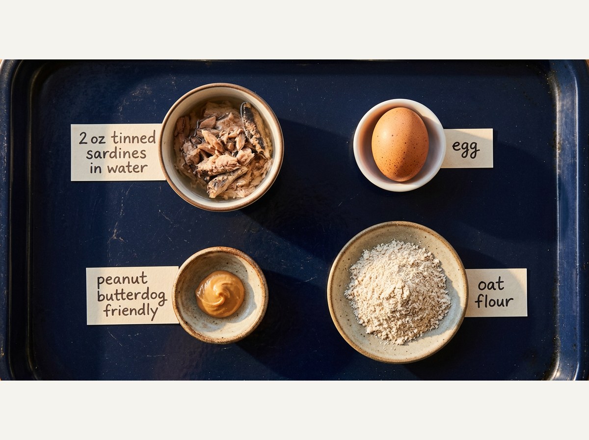 Ingredients for Fish Dog Treats