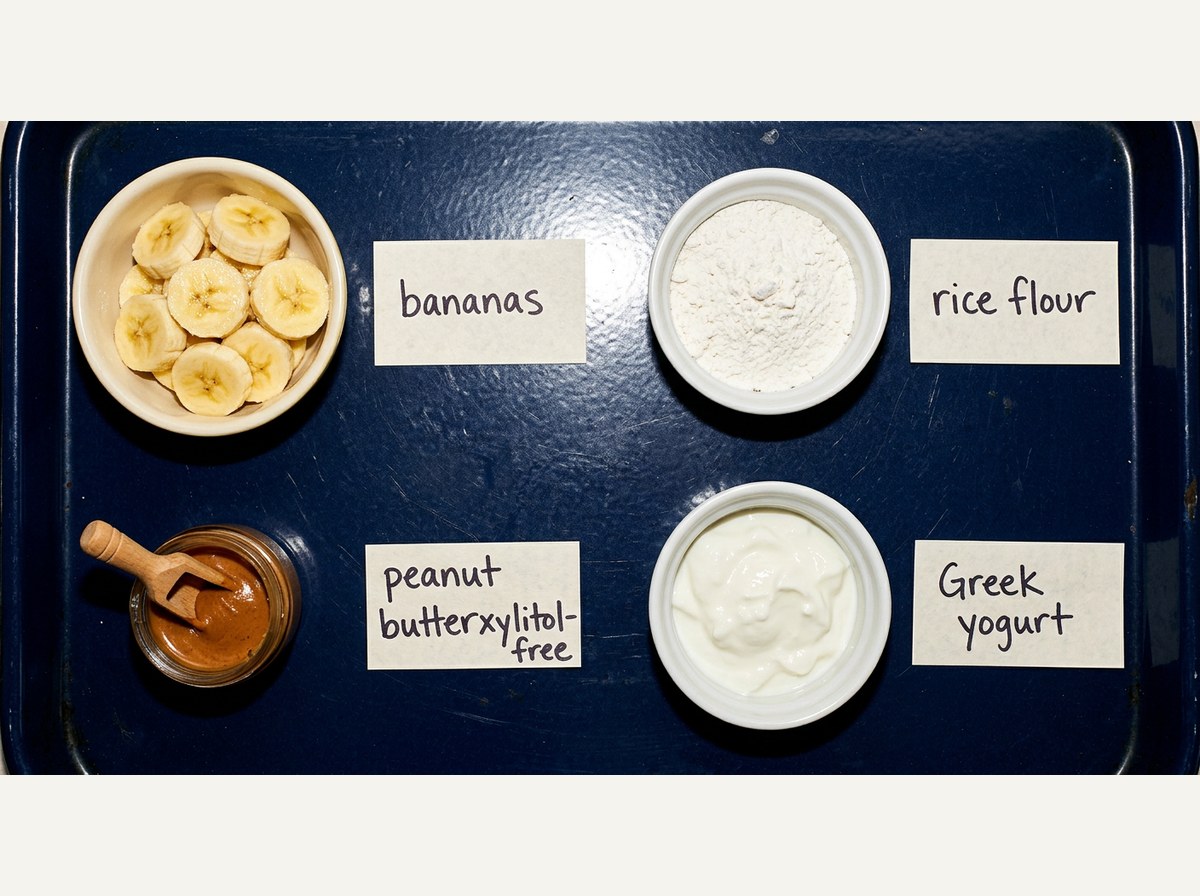 Ingredients for Football Dog Treats