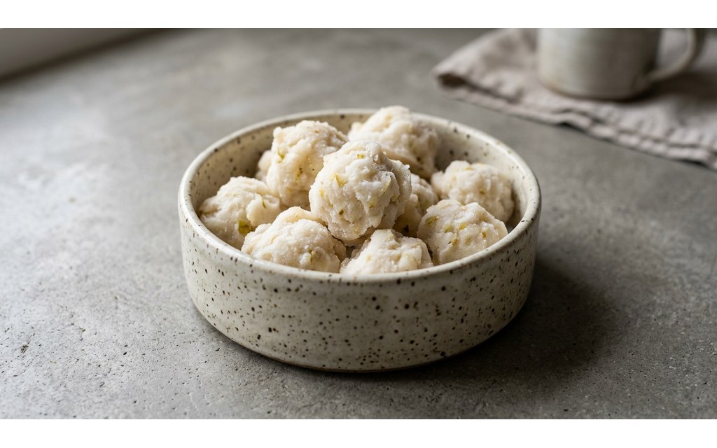Frozen Pear Dog Treats, homemade dog recipe