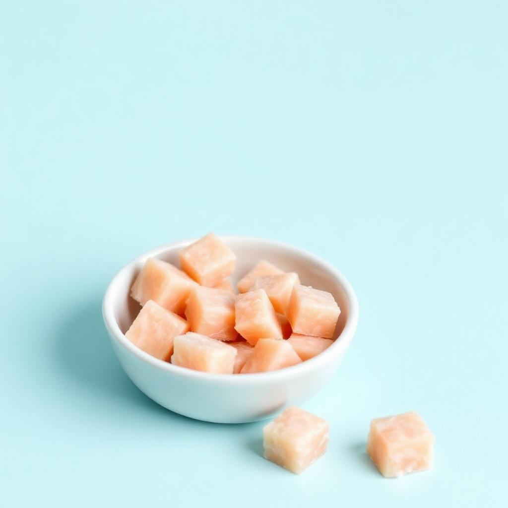 Frozen Salmon Treats For Cats, homemade cat recipe