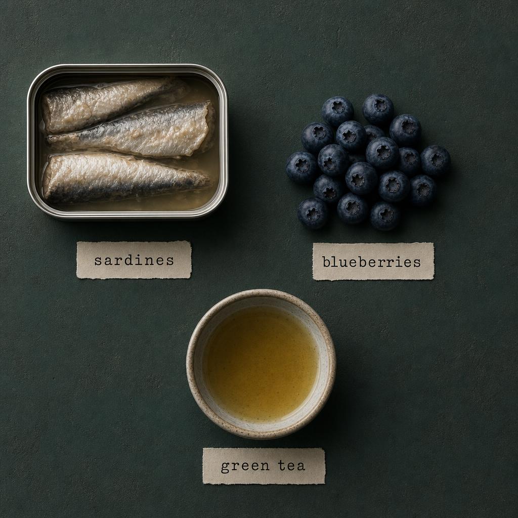 Ingredients for Frozen Sardine Dog Treats
