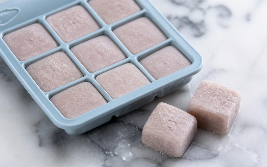 Frozen Tuna Purée Cubes, homemade cat recipe