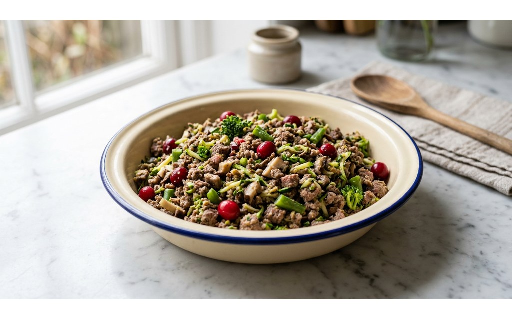 Grain Free Beef & Lamb Dog Food Recipe, homemade dog recipe