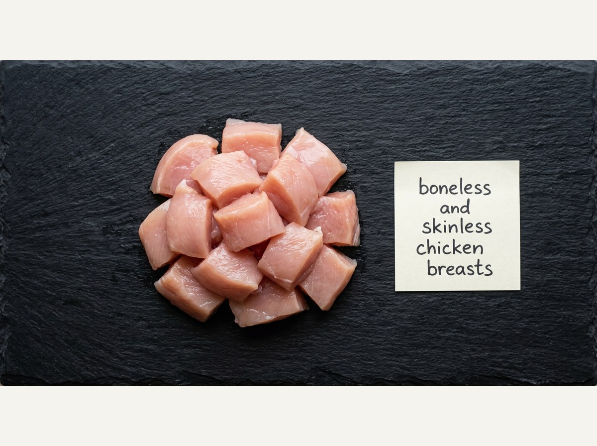 Ingredients for Homemade Chicken Jerky For Dogs