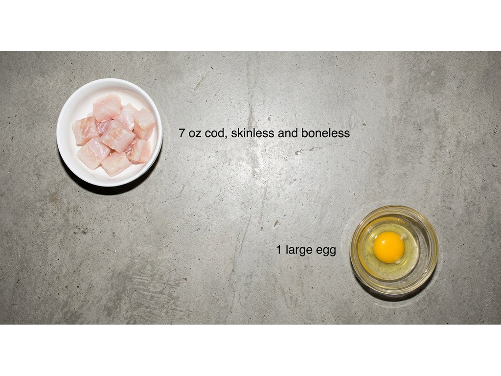 Ingredients for Cod Cat Treats