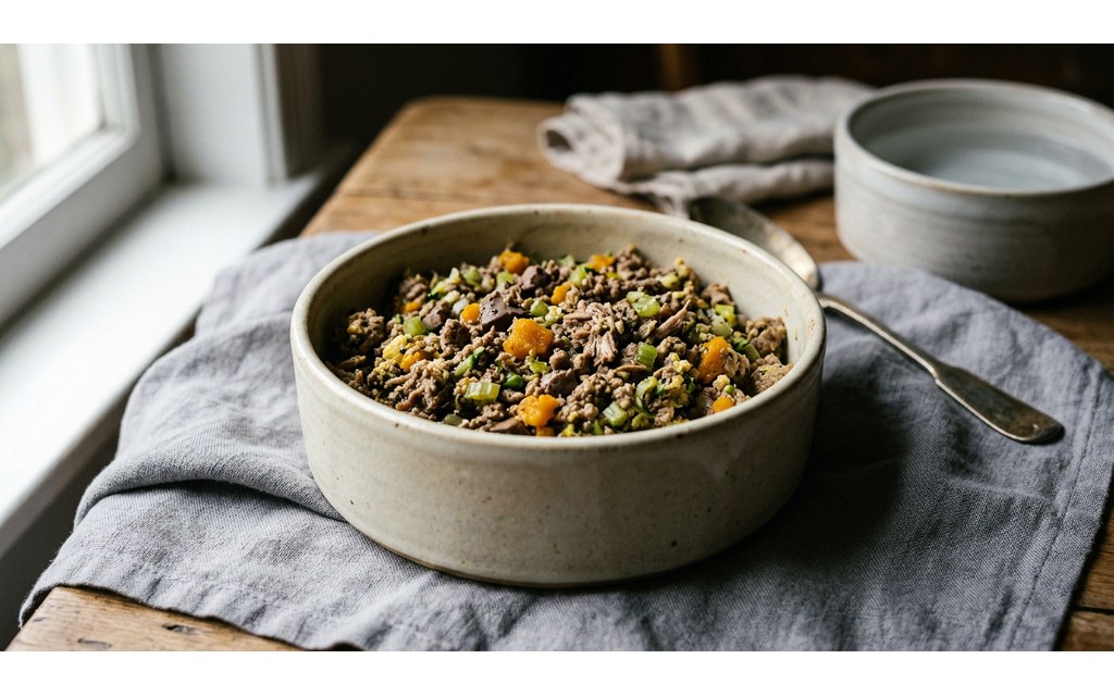 Homemade Pork Dog Food Recipe, homemade dog recipe