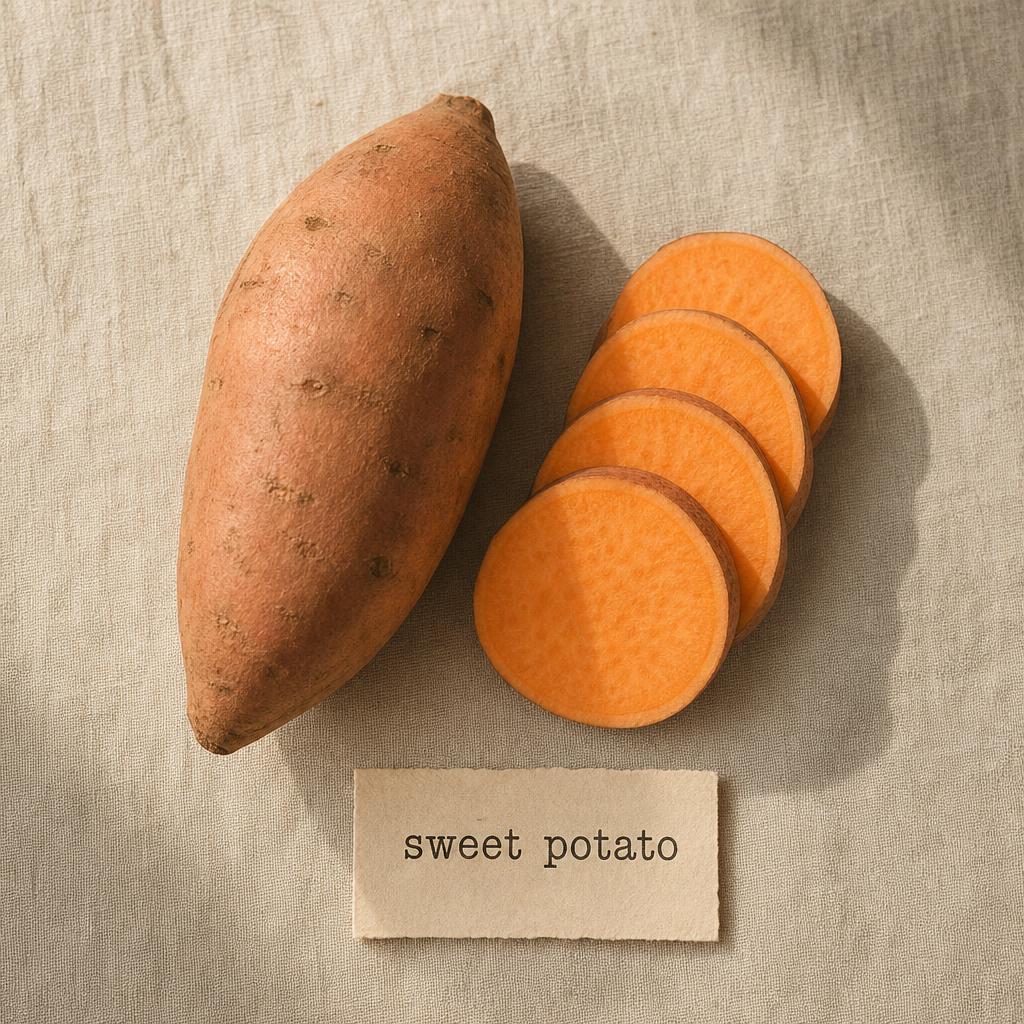 Ingredients for Homemade Sweet Potato Chews for Dogs