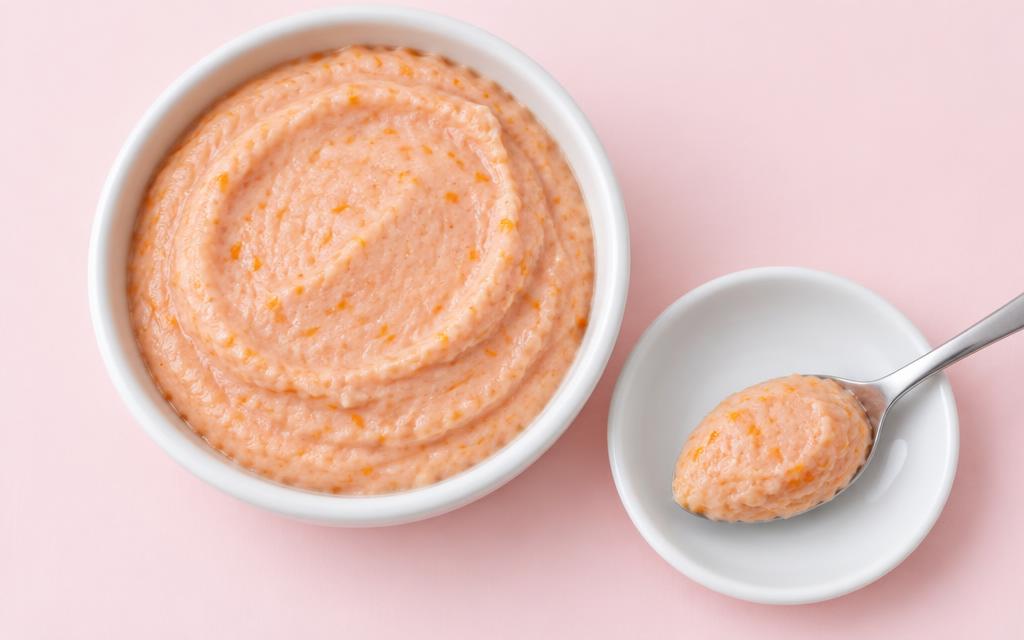 Kitten Salmon & Egg Mousse, homemade cat recipe