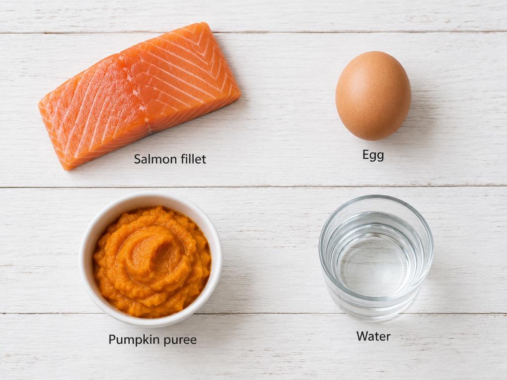 Ingredients for Kitten Salmon & Egg Mousse