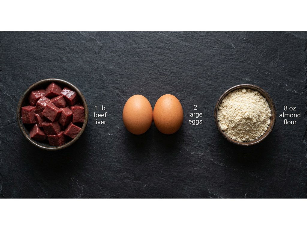 Ingredients for Liver Cake for Dogs