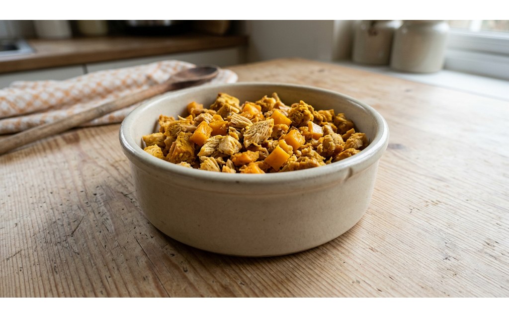 Mango Chicken Breast Dog Treats, homemade dog recipe