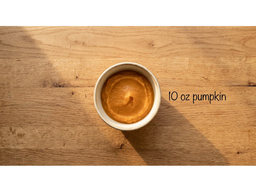 Ingredients for Pumpkin Chips for Dogs