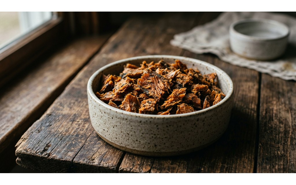 Salmon Jerky Dogs Treat, homemade dog recipe