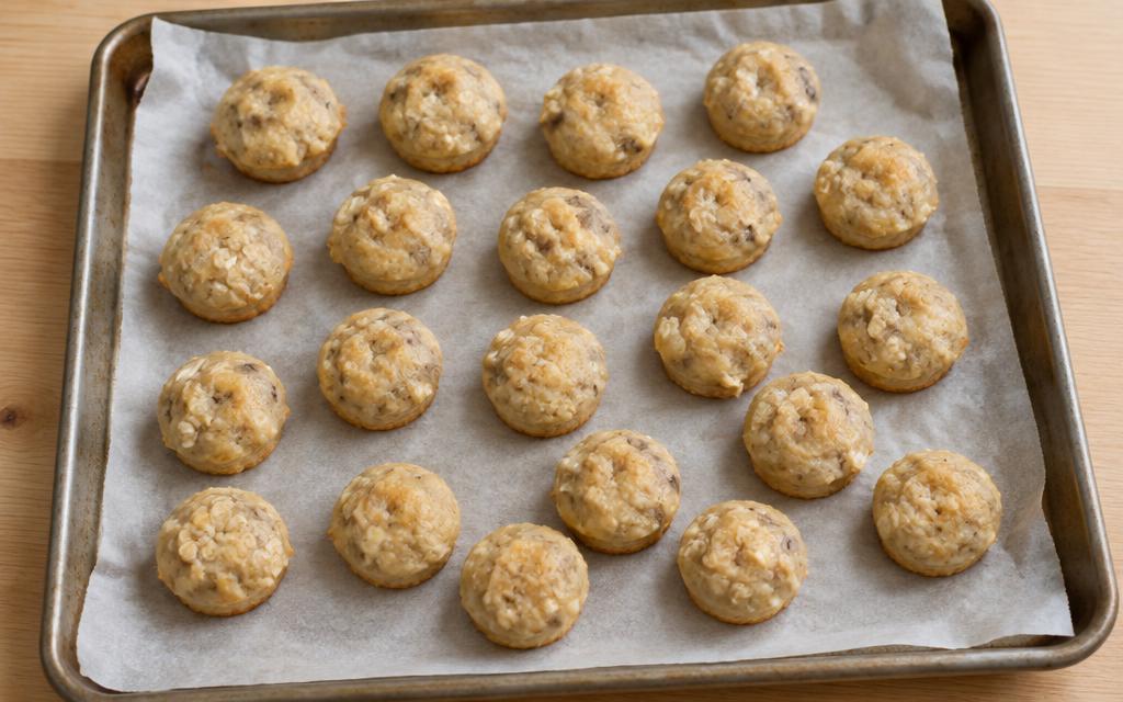 Soft Puppy Banana & Oat Bites, homemade dog recipe