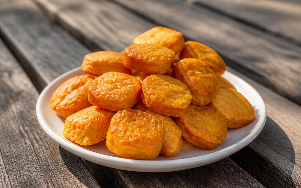 Air Fryer Sweet Potato Dog Treats, homemade dog recipe