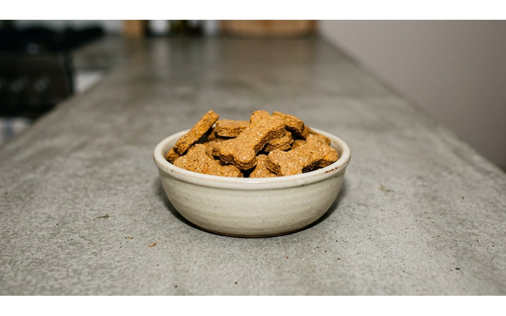 Sweet Potato Peanut Butter Dog Treats, homemade dog recipe