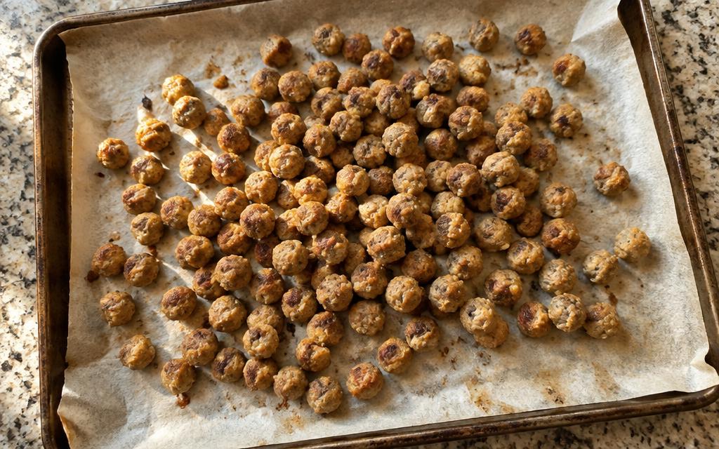 Three-Ingredient Lamb Training Bites, homemade dog recipe