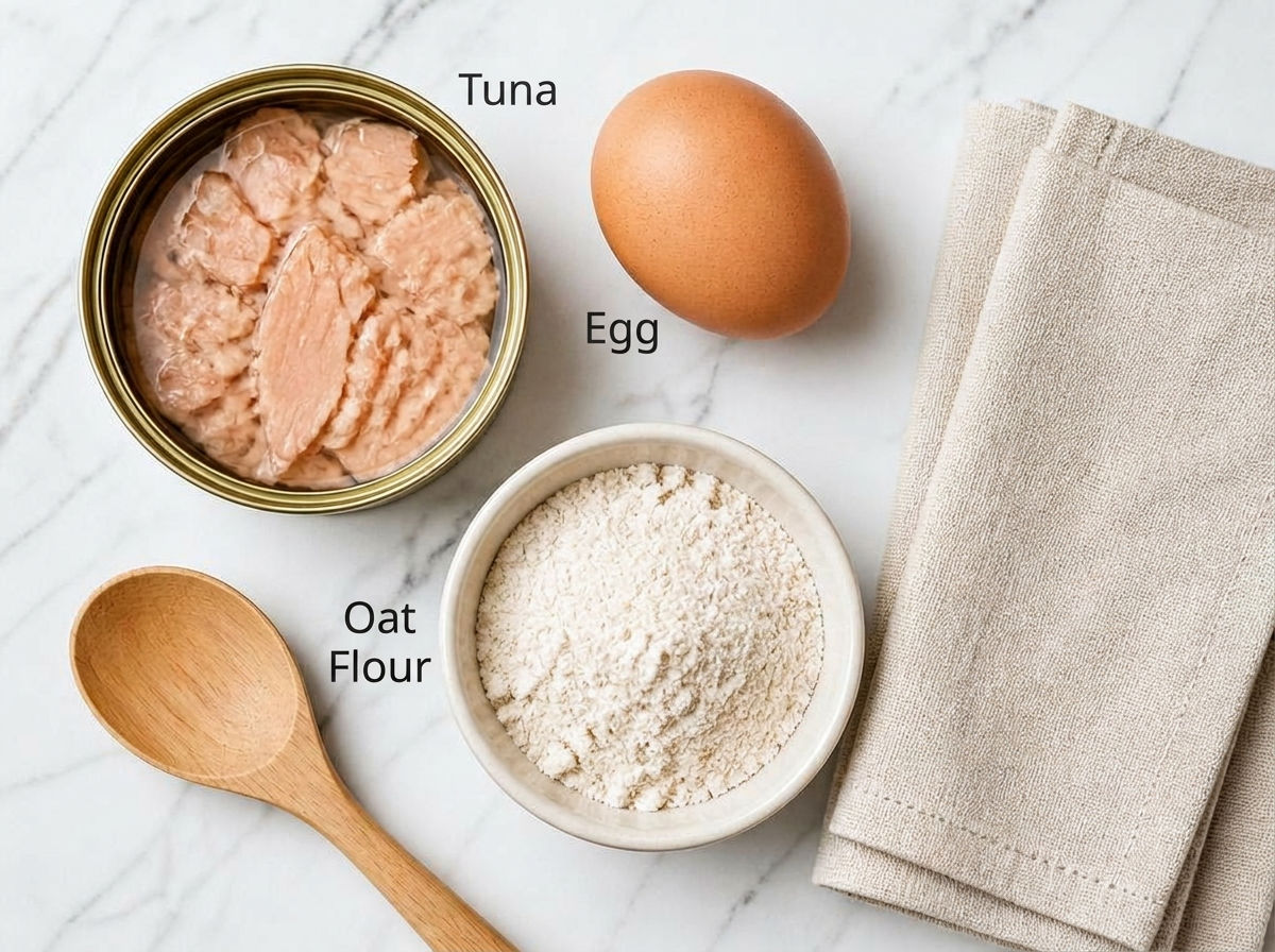 Ingredients for Tiny Tuna Training Treats