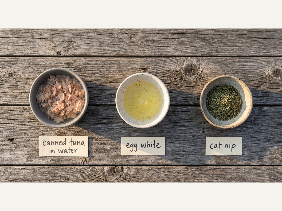 Ingredients for Tuna Treats For Cats