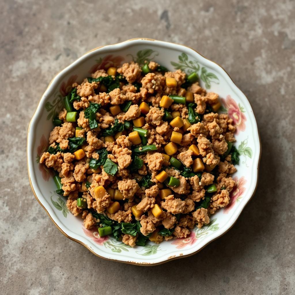 Turkey and Pumpkin Dog Food, homemade dog recipe
