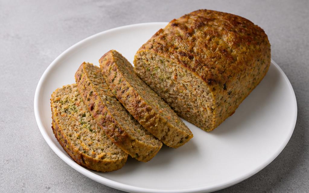Turkey Meatloaf for Dogs, homemade dog recipe