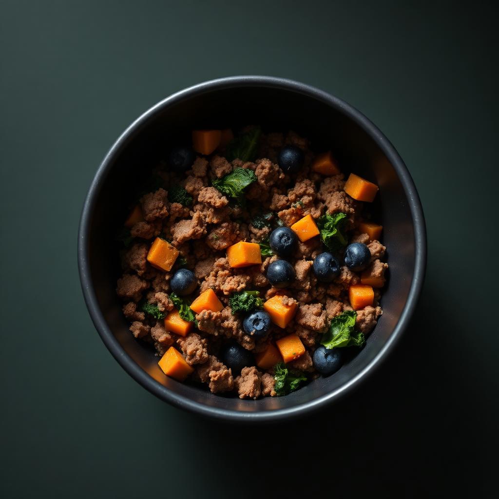 Venison Dog Food, homemade dog recipe